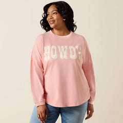Ariat / Canvas Oversized Long Sleeve T-Shirt