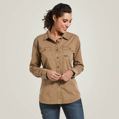 Ariat / Rebar Washed Twill Work Shirt