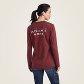 Ariat / Rebar Workman USA Logo T-Shirt