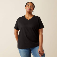 Ariat / Rebar Cotton Strong Standard V-Neck T-Shirt