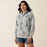 Ariat / Sapphire 1/2 Zip Sweatshirt