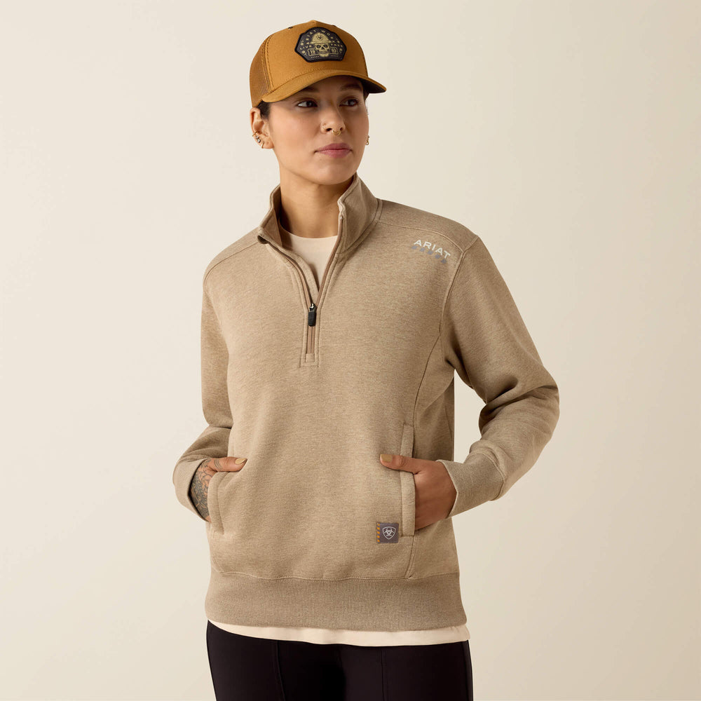 Ariat / Rebar Lightweight Mock 1/2 Zip Sweatshirt