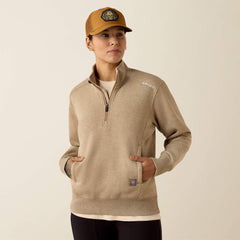 Ariat / Rebar Lightweight Mock 1/2 Zip Sweatshirt