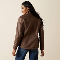Ariat / Ariat Logo Softshell Faux Leather Jacket
