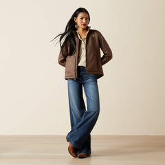 Ariat / Ariat Logo Softshell Faux Leather Jacket
