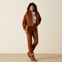 Ariat / Boxy Cropped Denim Jacket