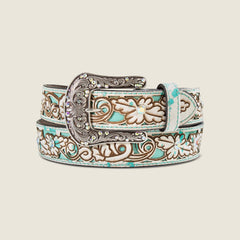 Ariat / Hair-On Floral Belt