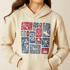 Ariat / Western Blocks Hoodie