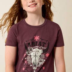 Ariat / Ariat Skulls Florals T-Shirt
