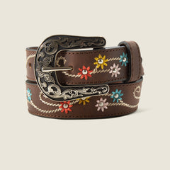 Ariat / Embroidery Flowers Belt