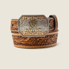 Ariat / Floral Tooled Belt