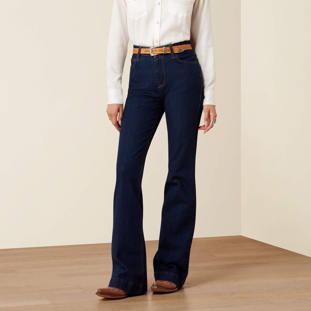 Ariat / High Rise Tex Slim Trouser Jeans