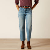 Ariat / Ultra High Rise Cheyenne Yoke Tomboy Straight Leg Jean