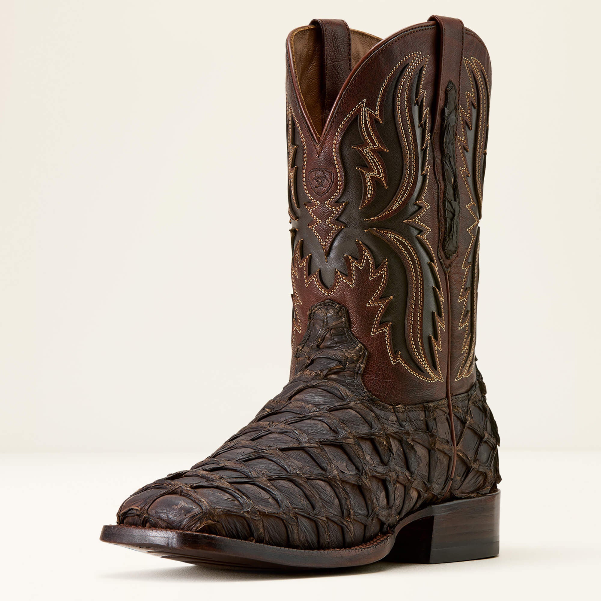 Ariat / Ashwood Wide Square Toe Cowboy Boot