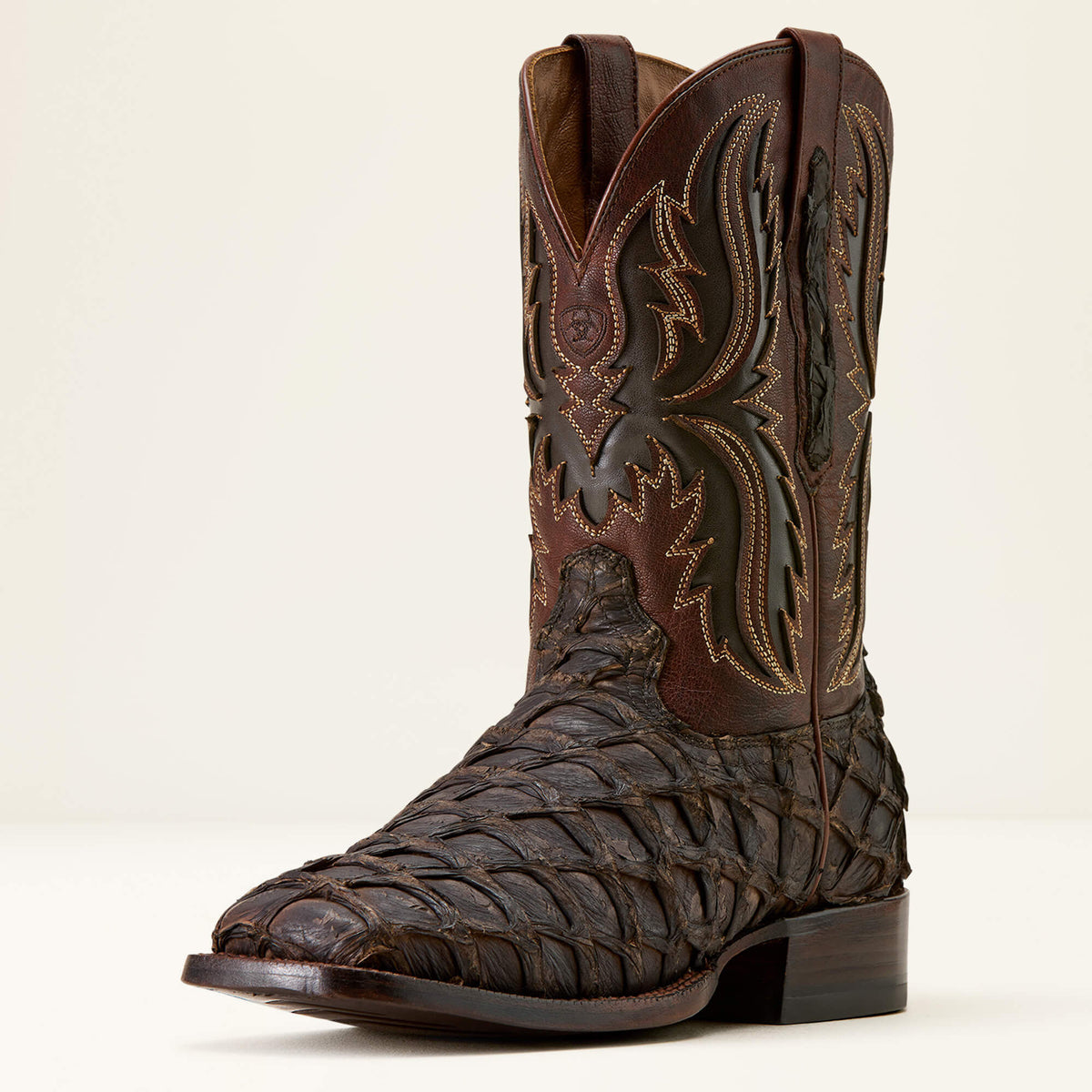 Ariat / Ashwood Wide Square Toe Cowboy Boot