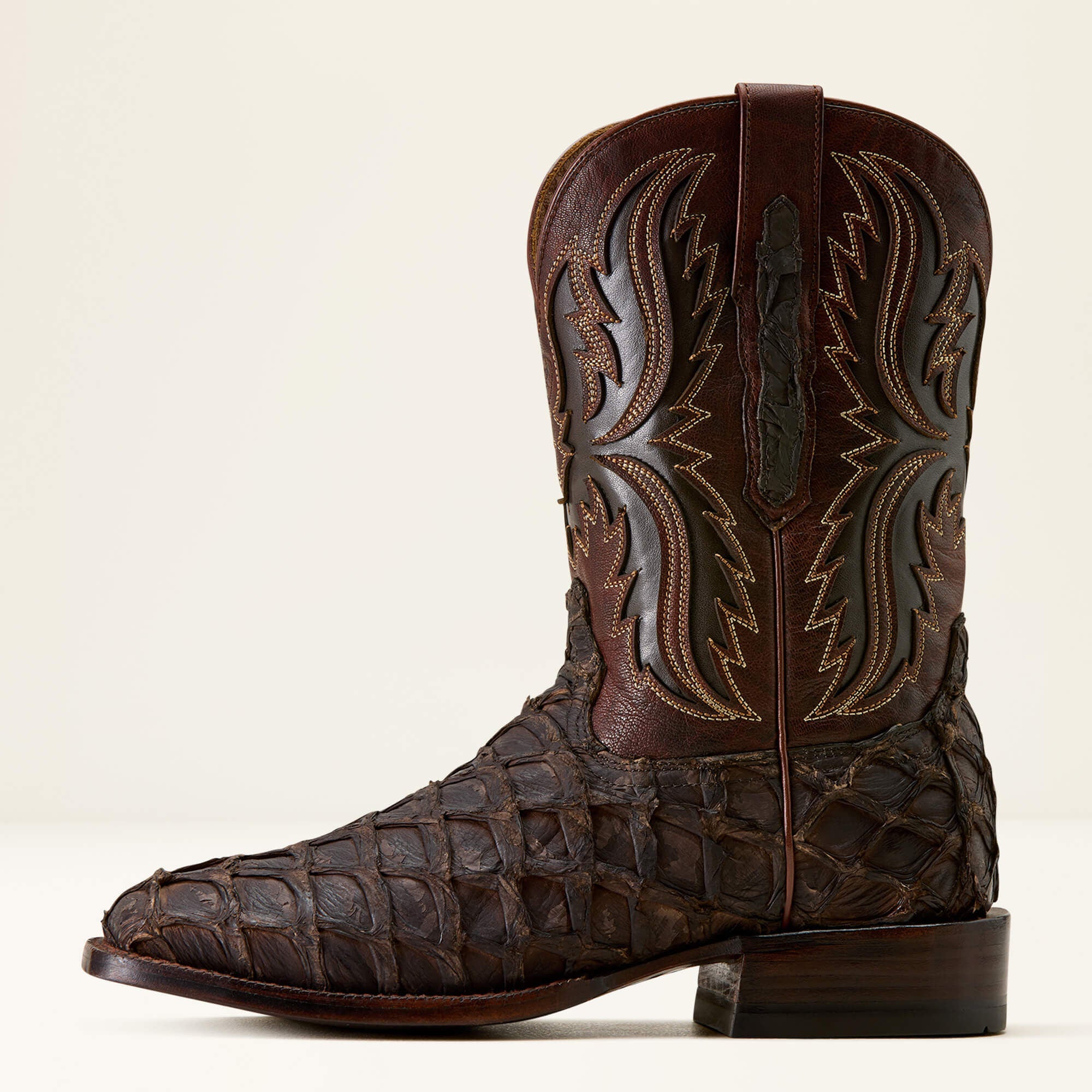 Ariat / Ashwood Wide Square Toe Cowboy Boot