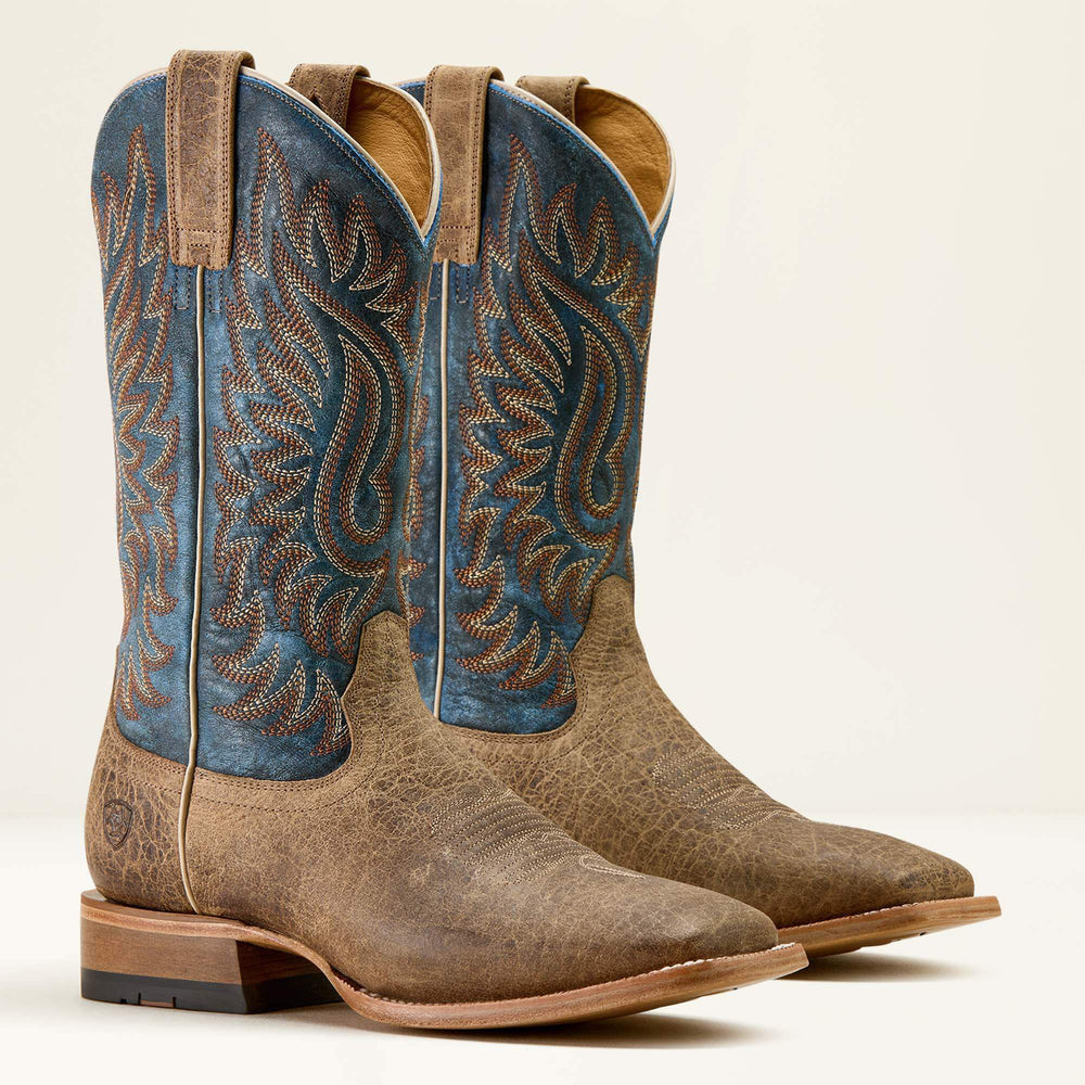 Ariat / Gold Point Wide Square Toe Cowboy Boot