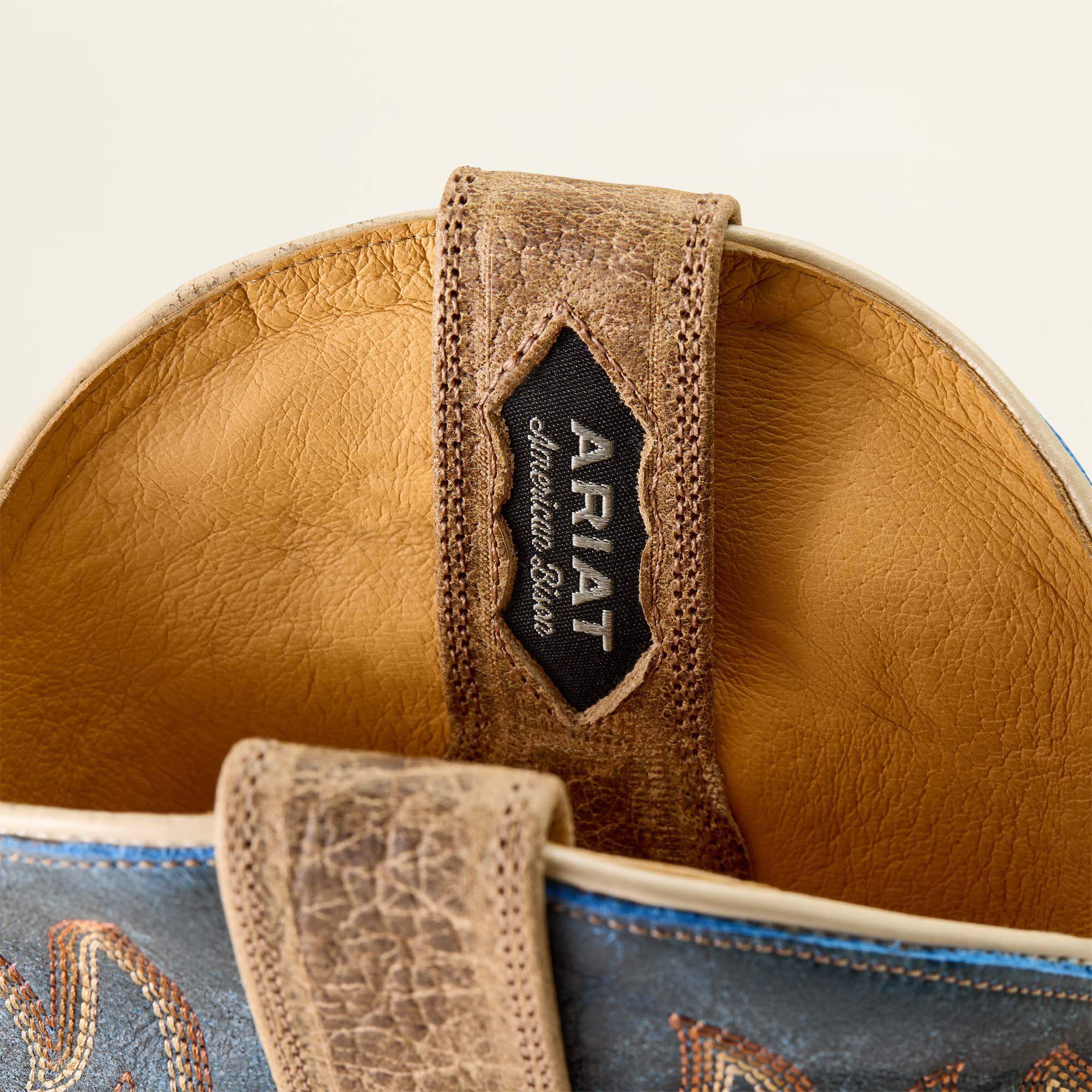 Ariat / Gold Point Wide Square Toe Cowboy Boot