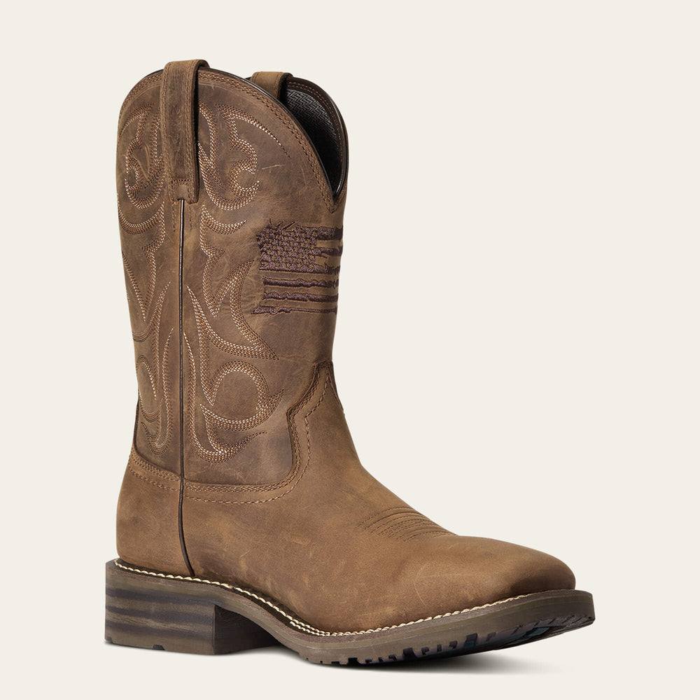 Ariat / Hybrid Patriot Waterproof Western Boot