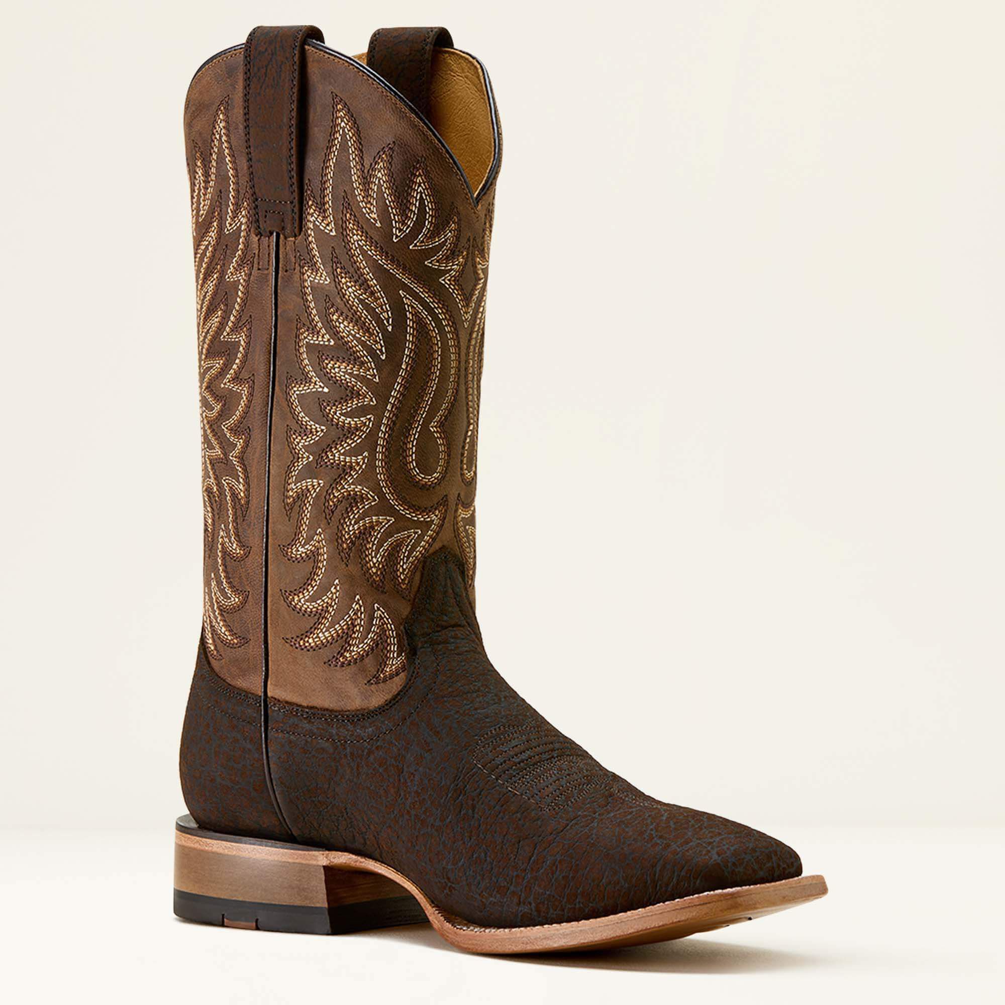 Ariat / Gold Point Wide Square Toe Cowboy Boot