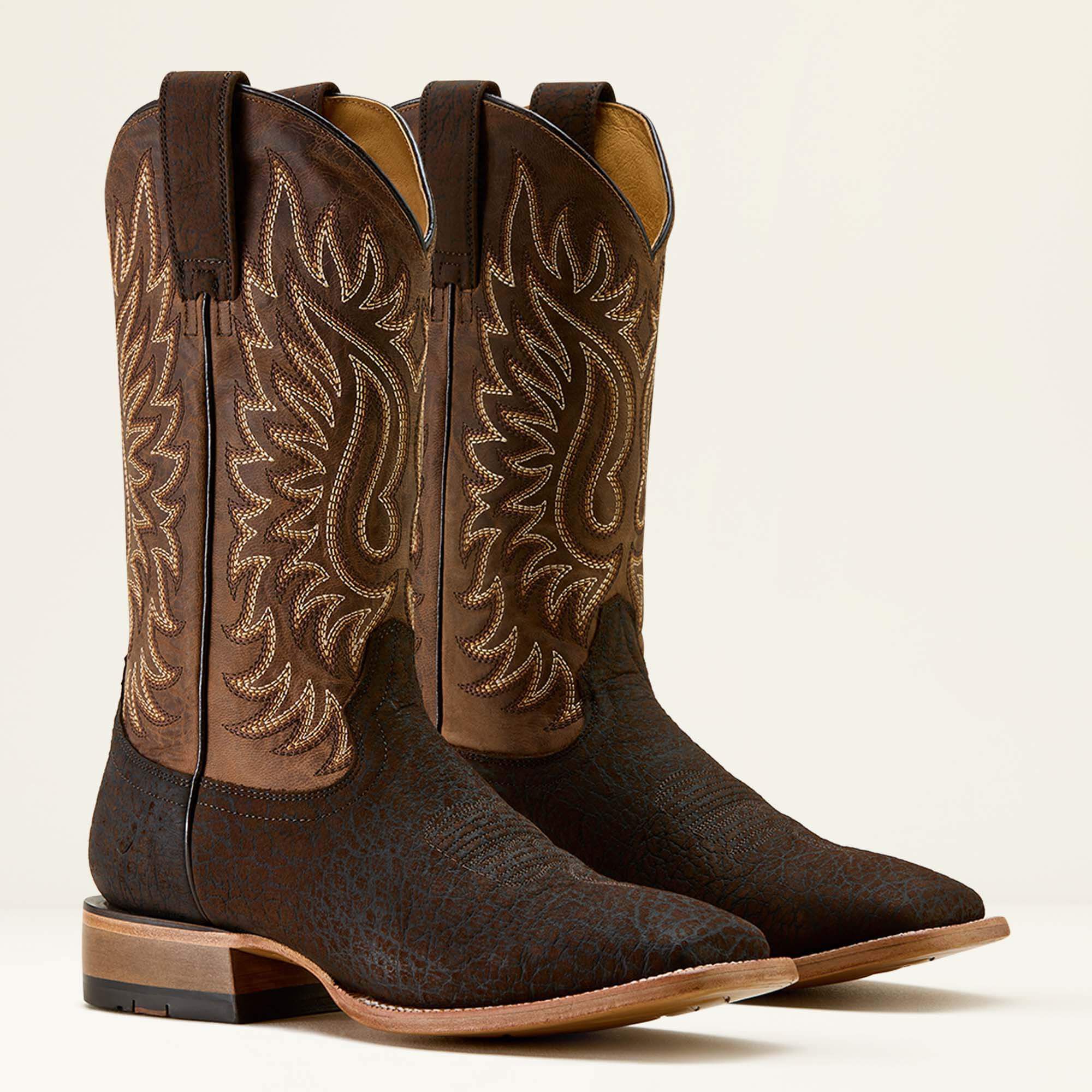 Ariat / Gold Point Wide Square Toe Cowboy Boot
