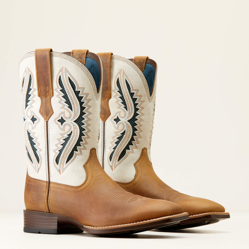 Ariat / Rowder VentTEK 360 Wide Square Toe Cowboy Boot