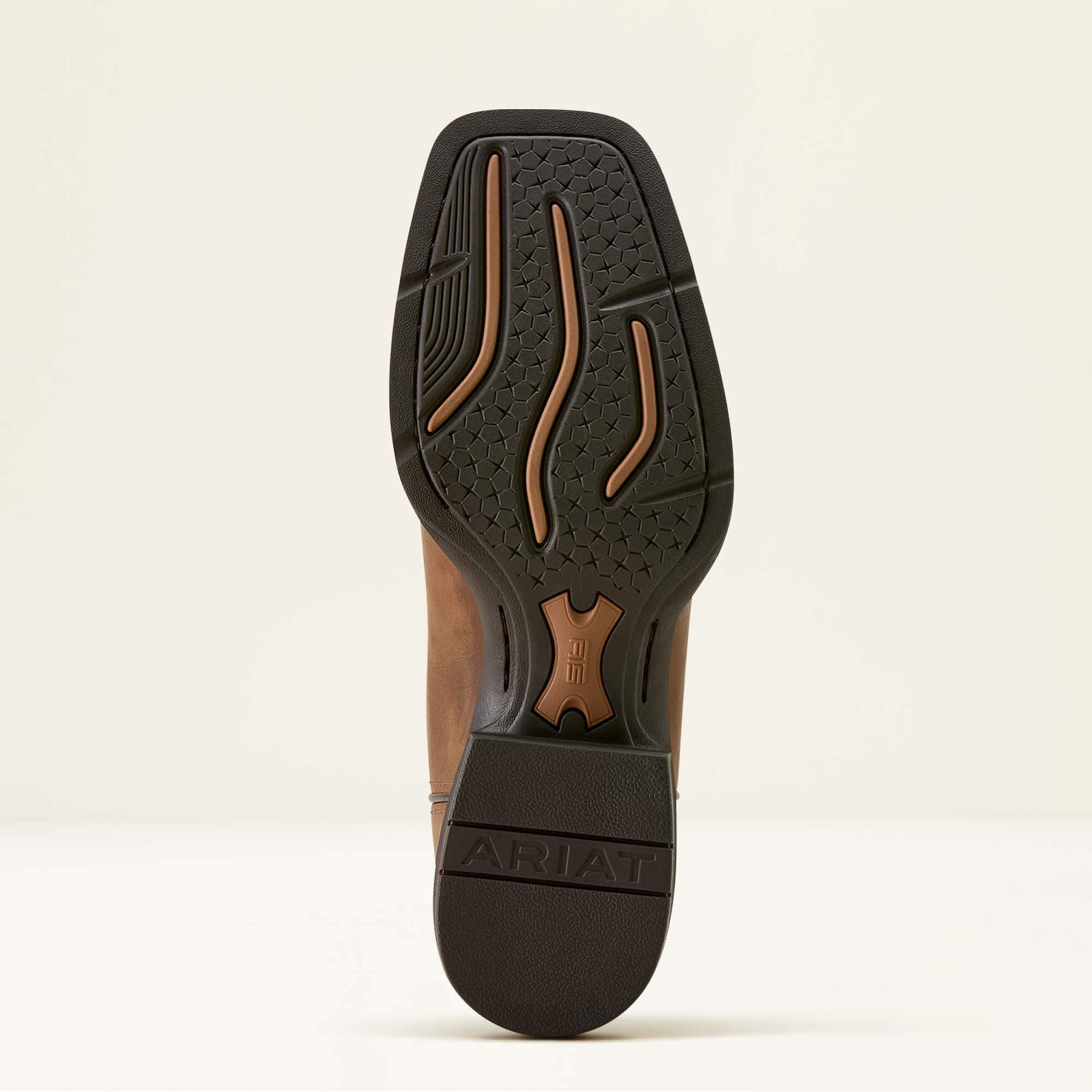 Ariat / Sport Steer Skull Wide Square Toe Cowboy Boot