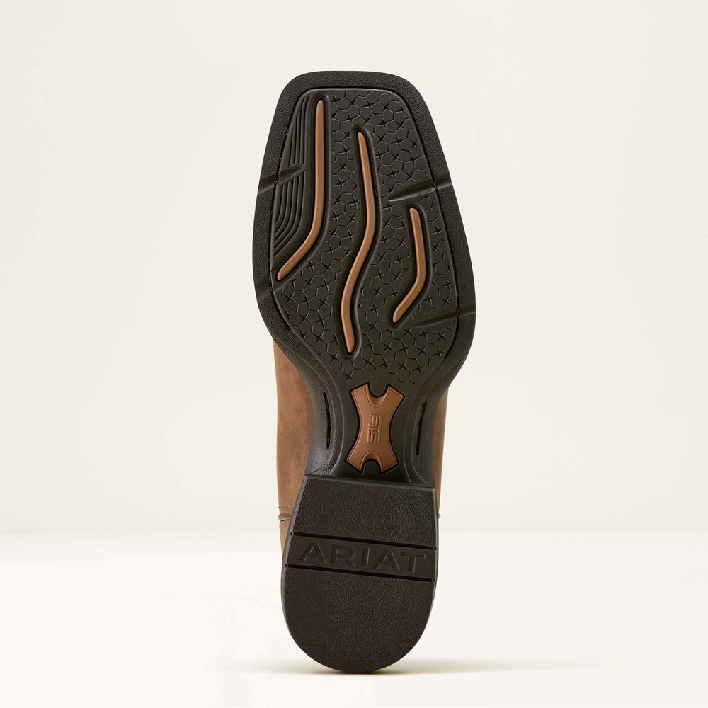Ariat / Sport Steer Skull Wide Square Toe Cowboy Boot