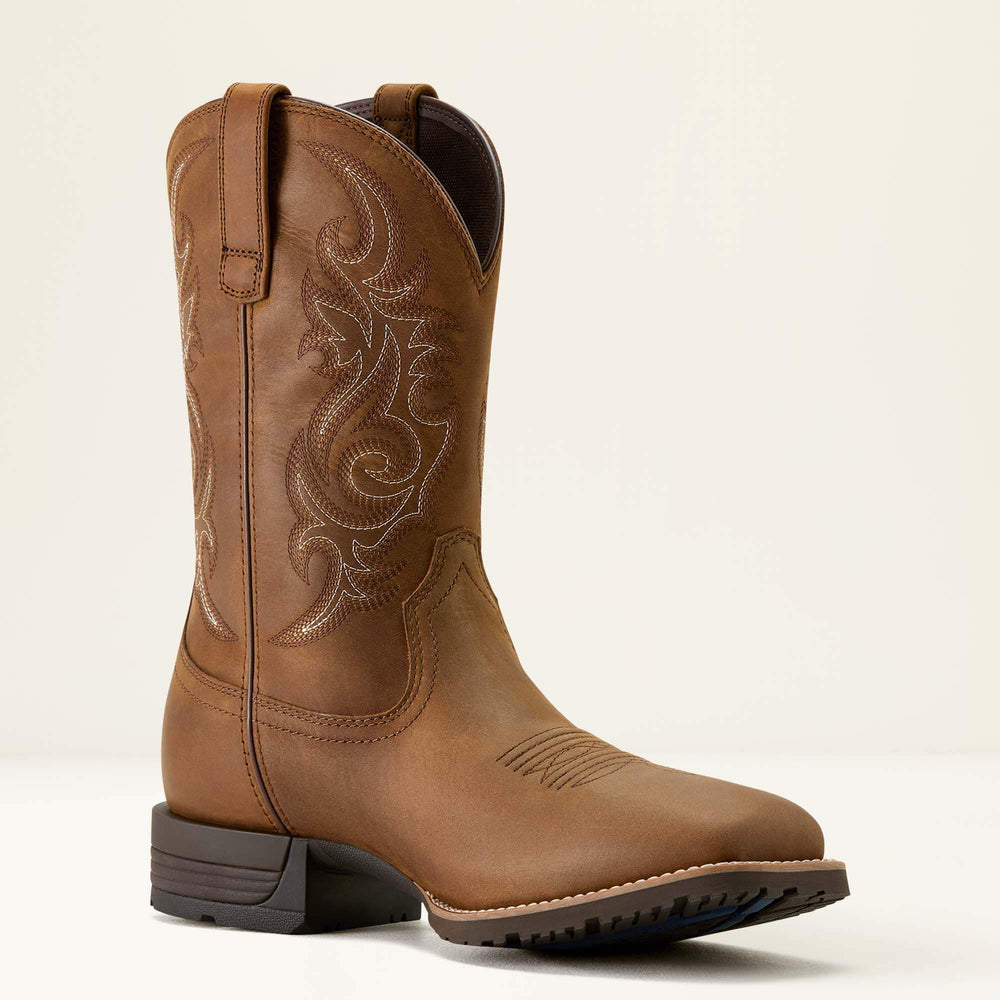 Ariat / Hybrid Ranchway Waterproof Wide Square Toe Cowboy Boot