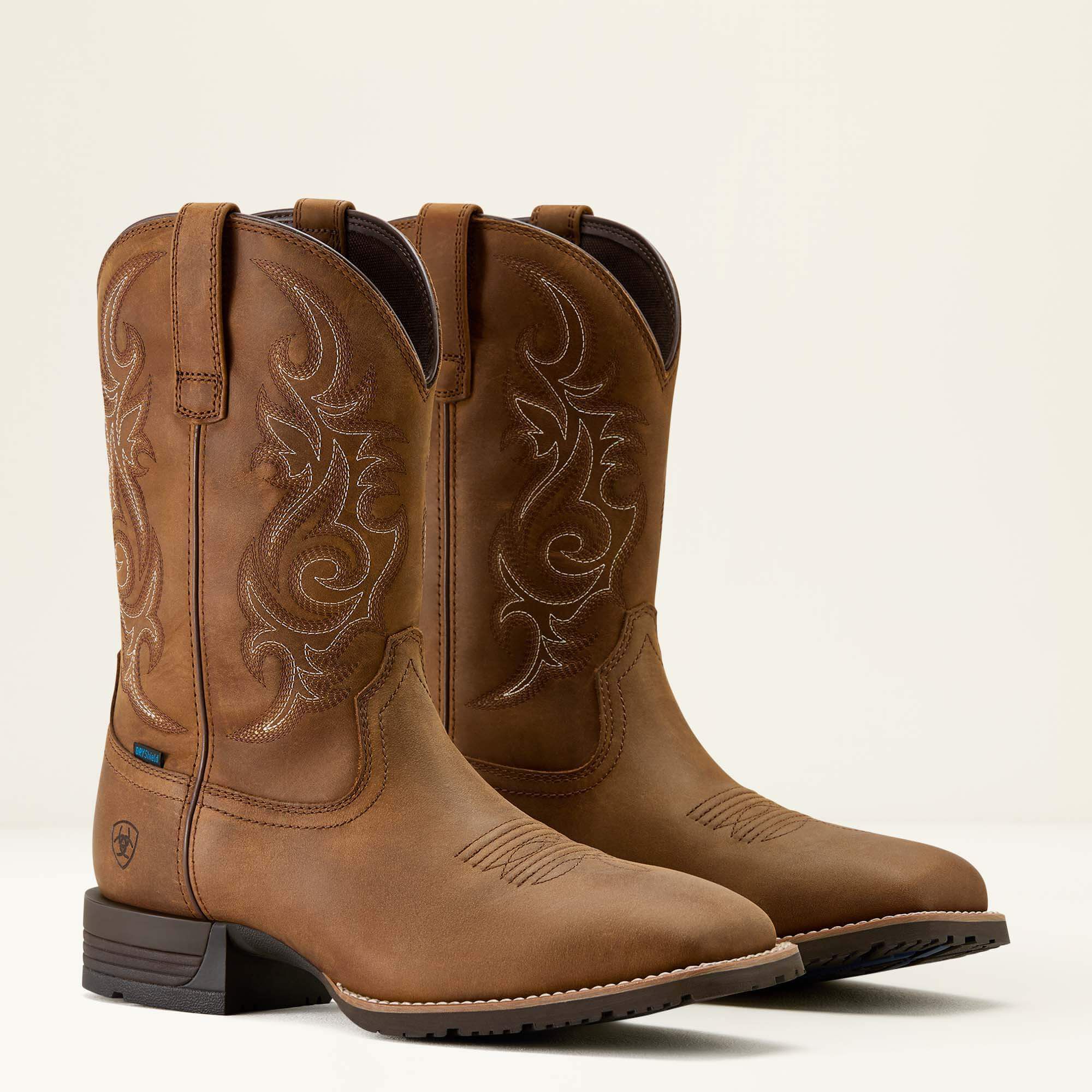 Ariat / Hybrid Ranchway Waterproof Wide Square Toe Cowboy Boot