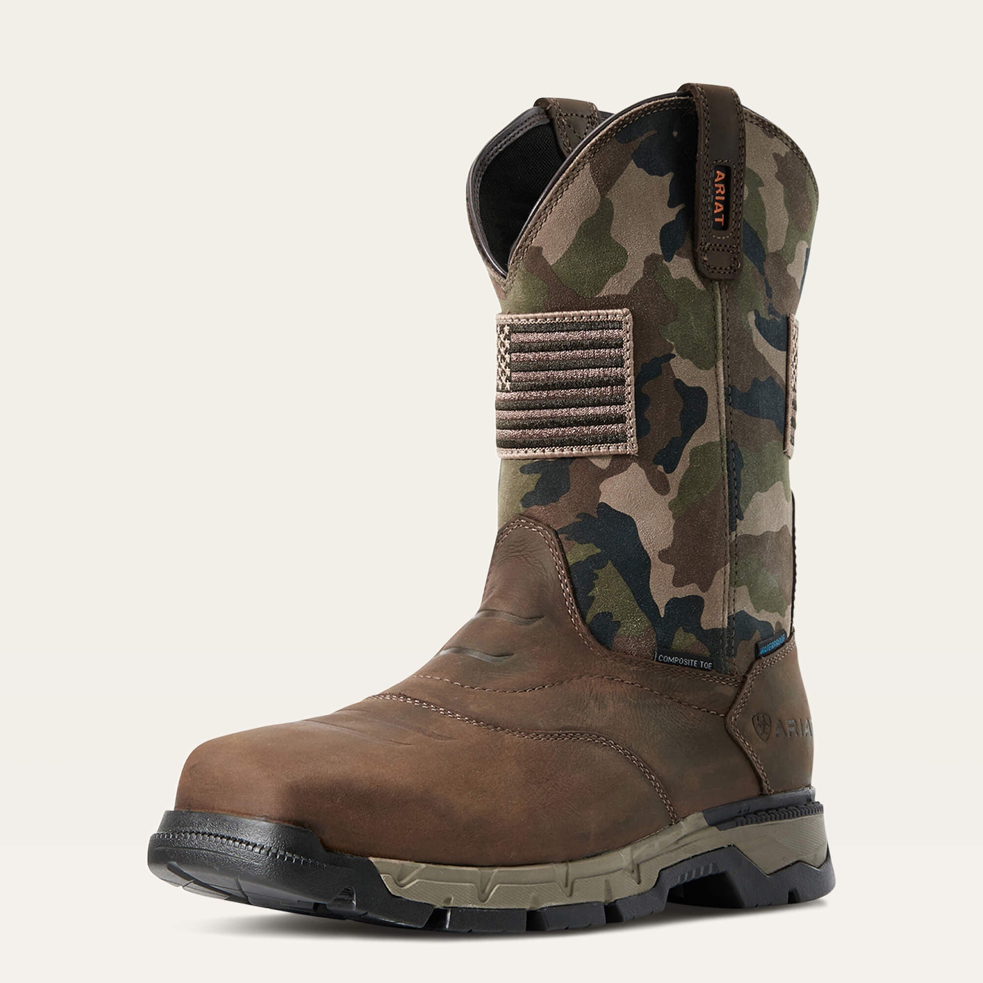 Ariat / Rebar Flex Patriot Waterproof Composite Toe Work Boot