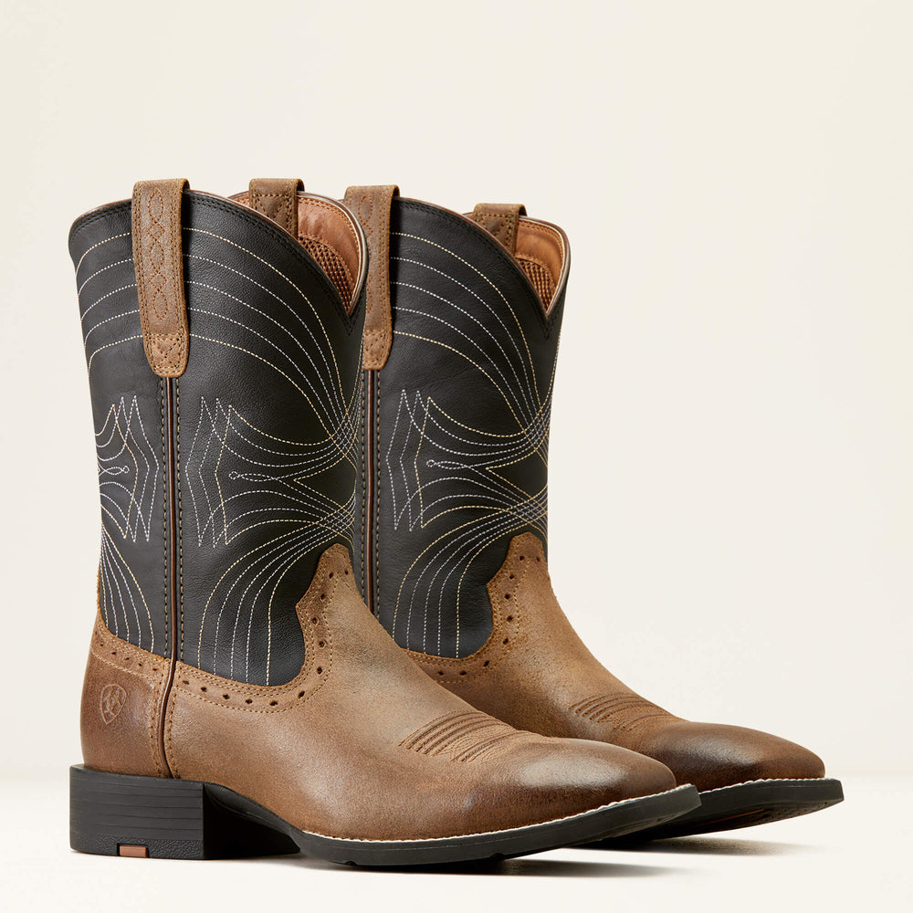 Ariat / Sport Wide Square Toe Cowboy Boot