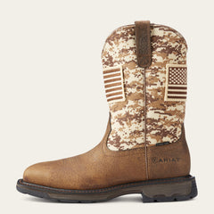 Ariat / WorkHog Patriot Steel Toe Work Boot