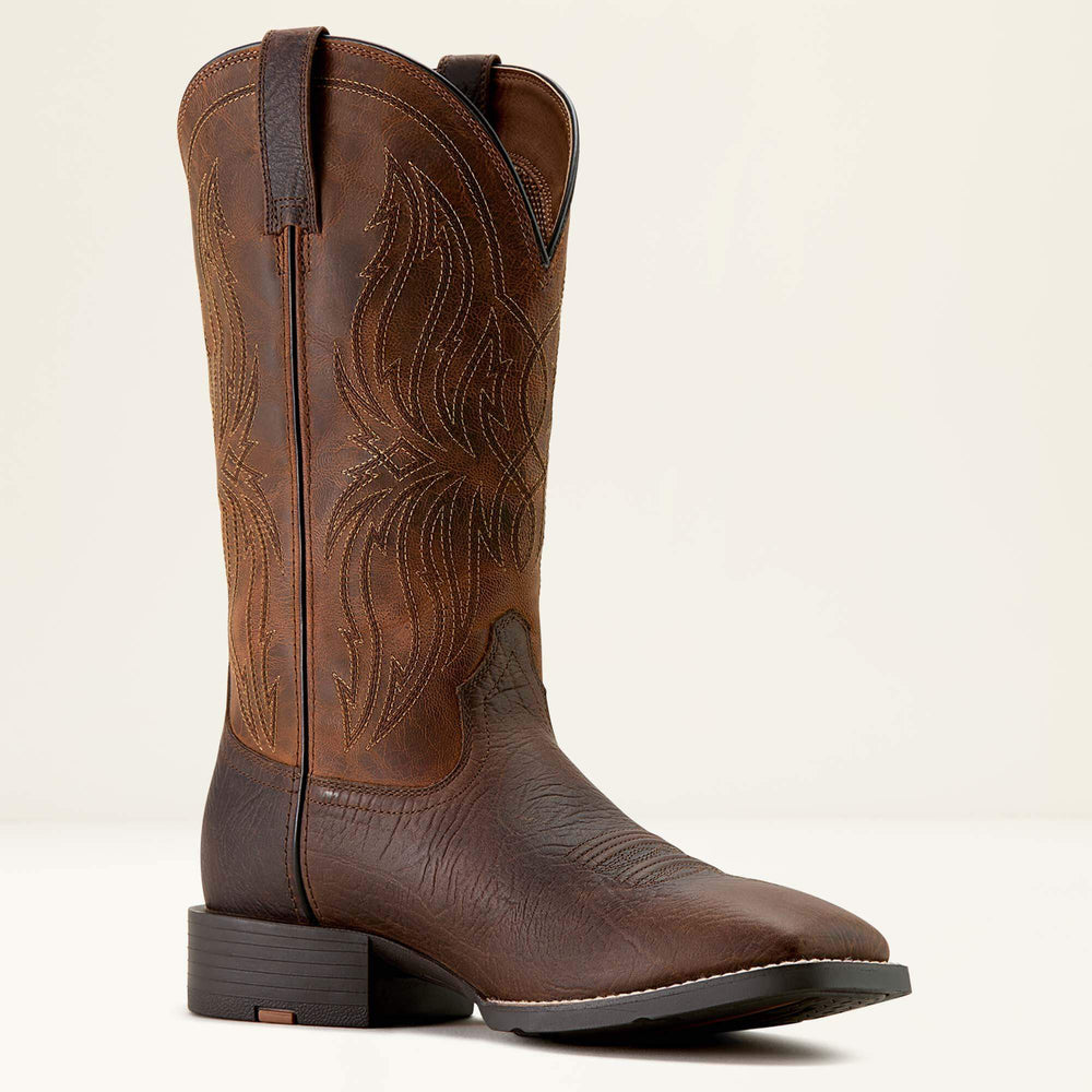 Ariat / Sport Rustler Wide Square Toe Cowboy Boot