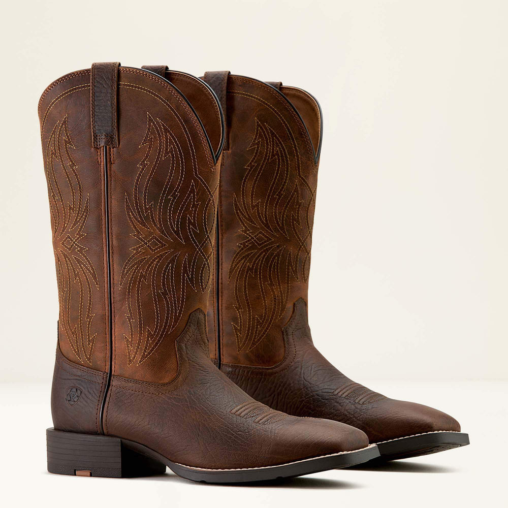 Ariat / Sport Rustler Wide Square Toe Cowboy Boot