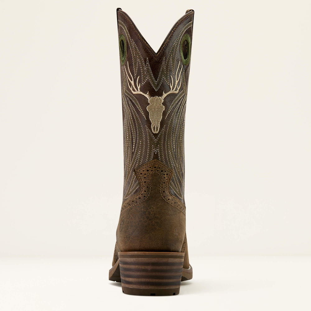 Ariat / Hybrid Roughstock Antler Cowboy Boot
