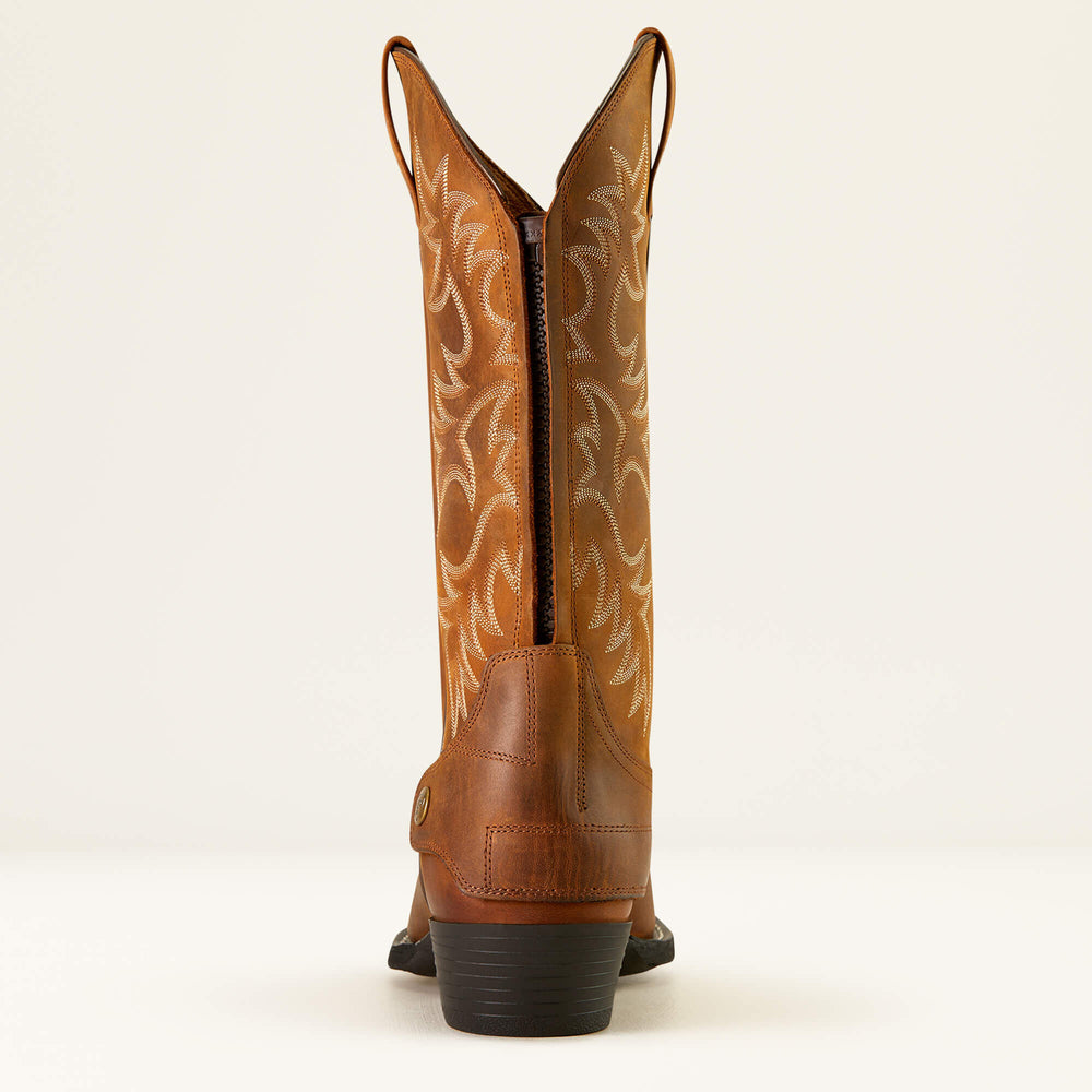 Ariat / Heritage R Toe EZ Zip Western Boot
