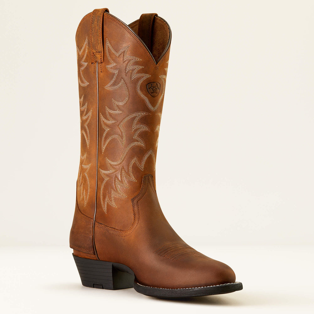 Ariat / Heritage R Toe EZ Zip Western Boot