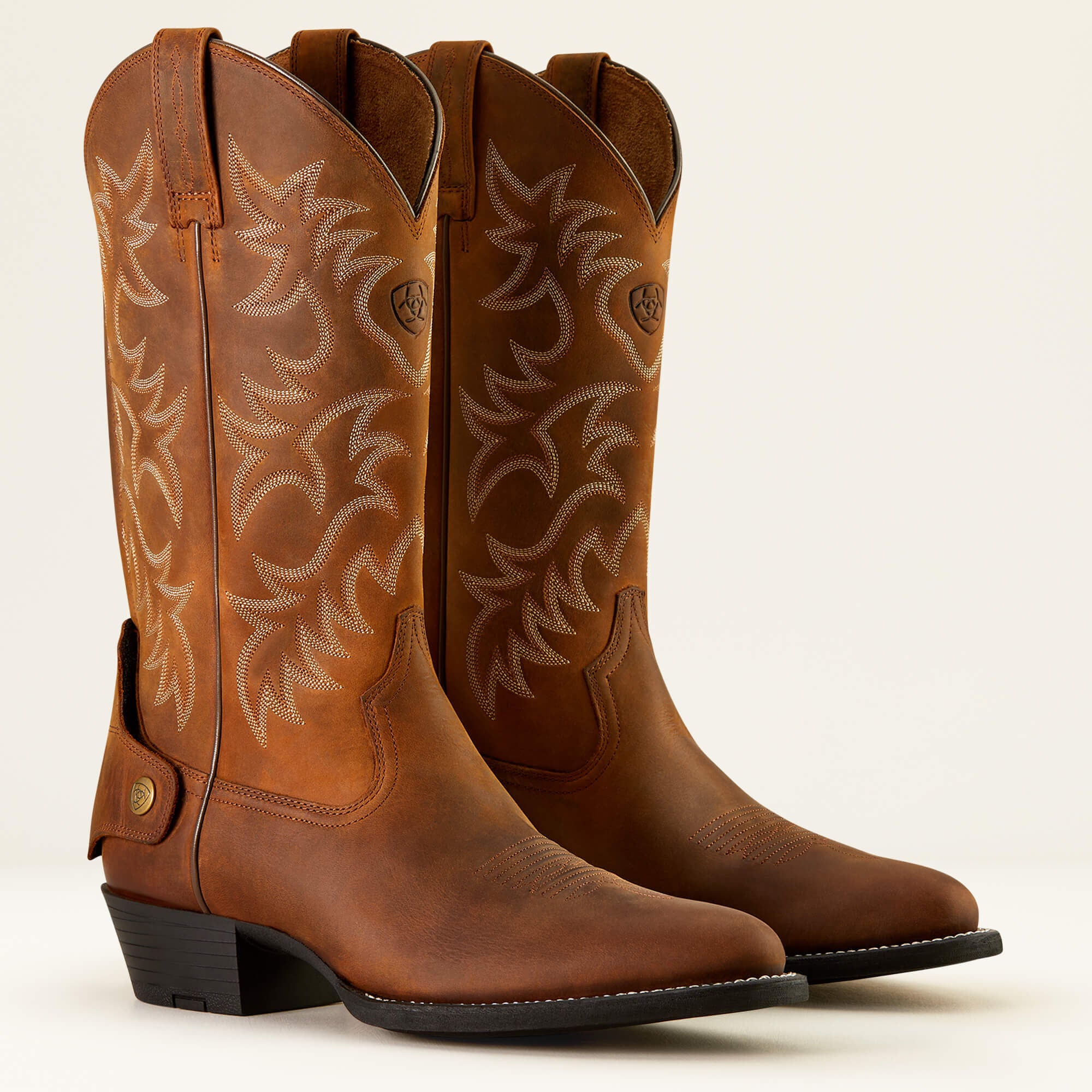 Ariat / Heritage R Toe EZ Zip Western Boot