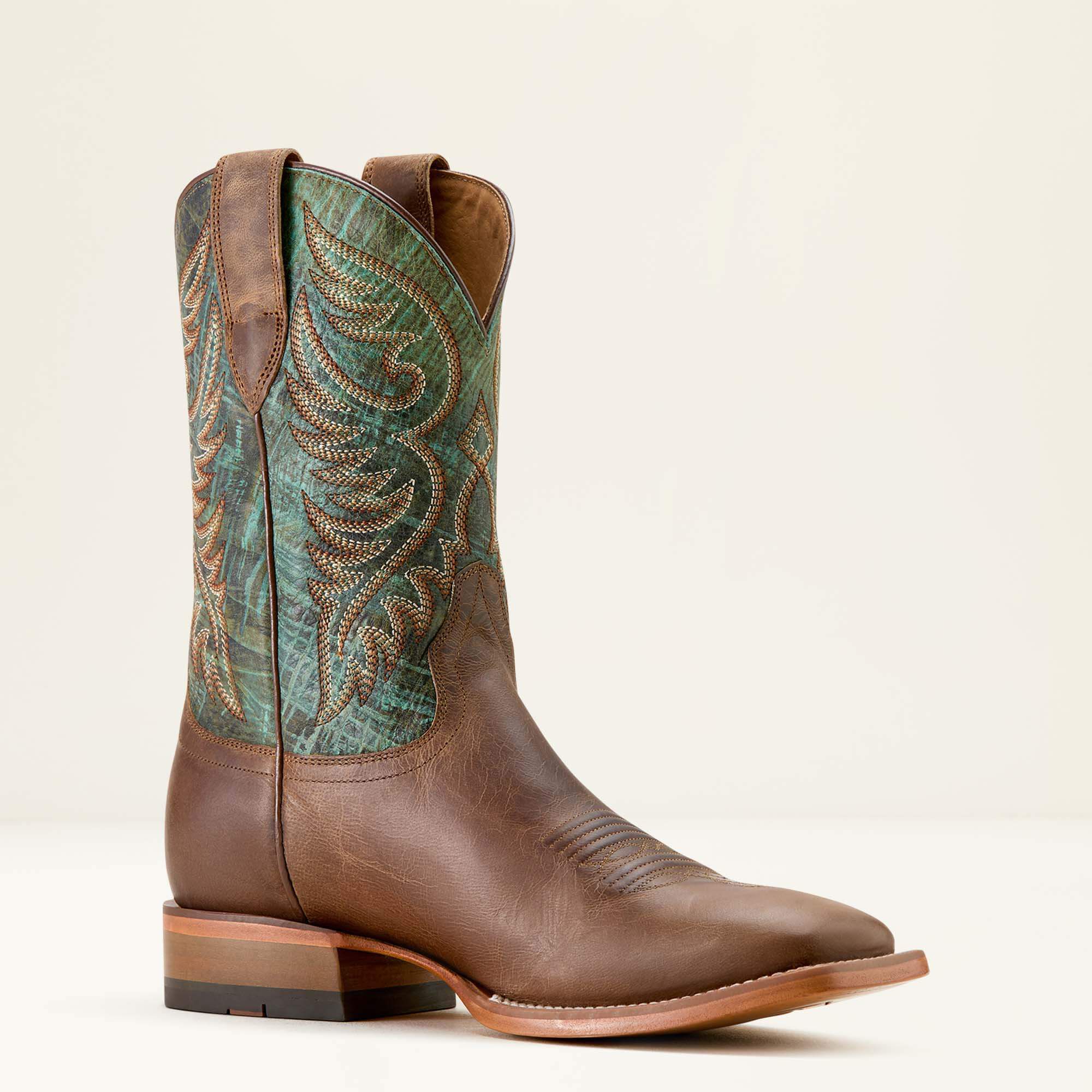 Ariat / Wiley Wide Square Toe Cowboy Boot