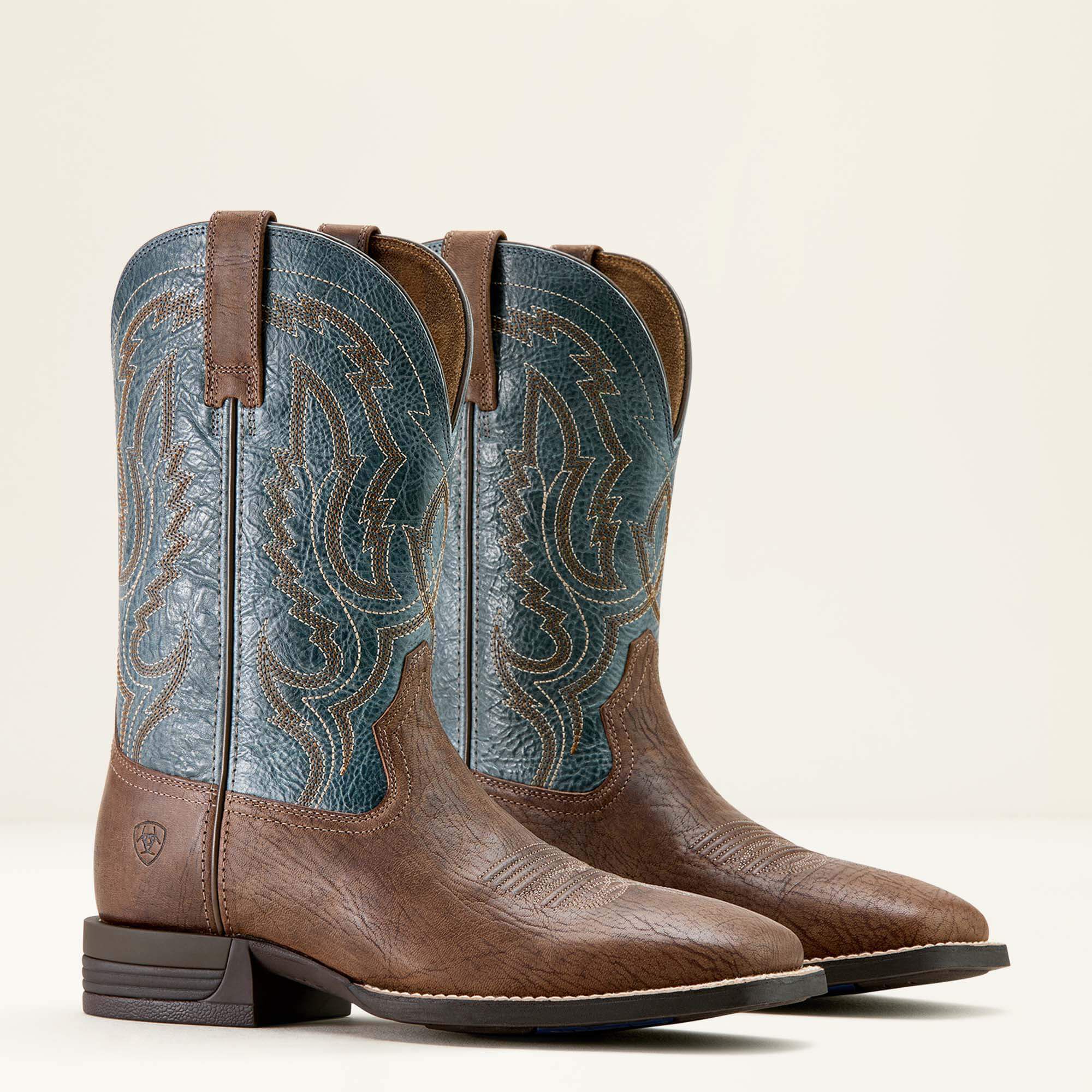 Ariat / Steadfast Wide Square Toe Cowboy Boot