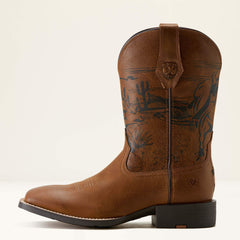 Ariat / Sport PBR Wide Square Toe Cowboy Boot