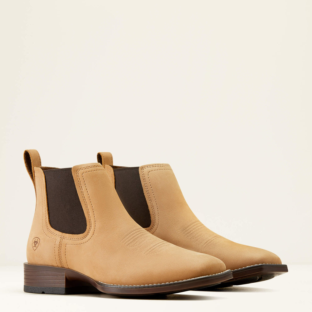 Ariat / Booker Chelsea Wide Square Toe Western Boot
