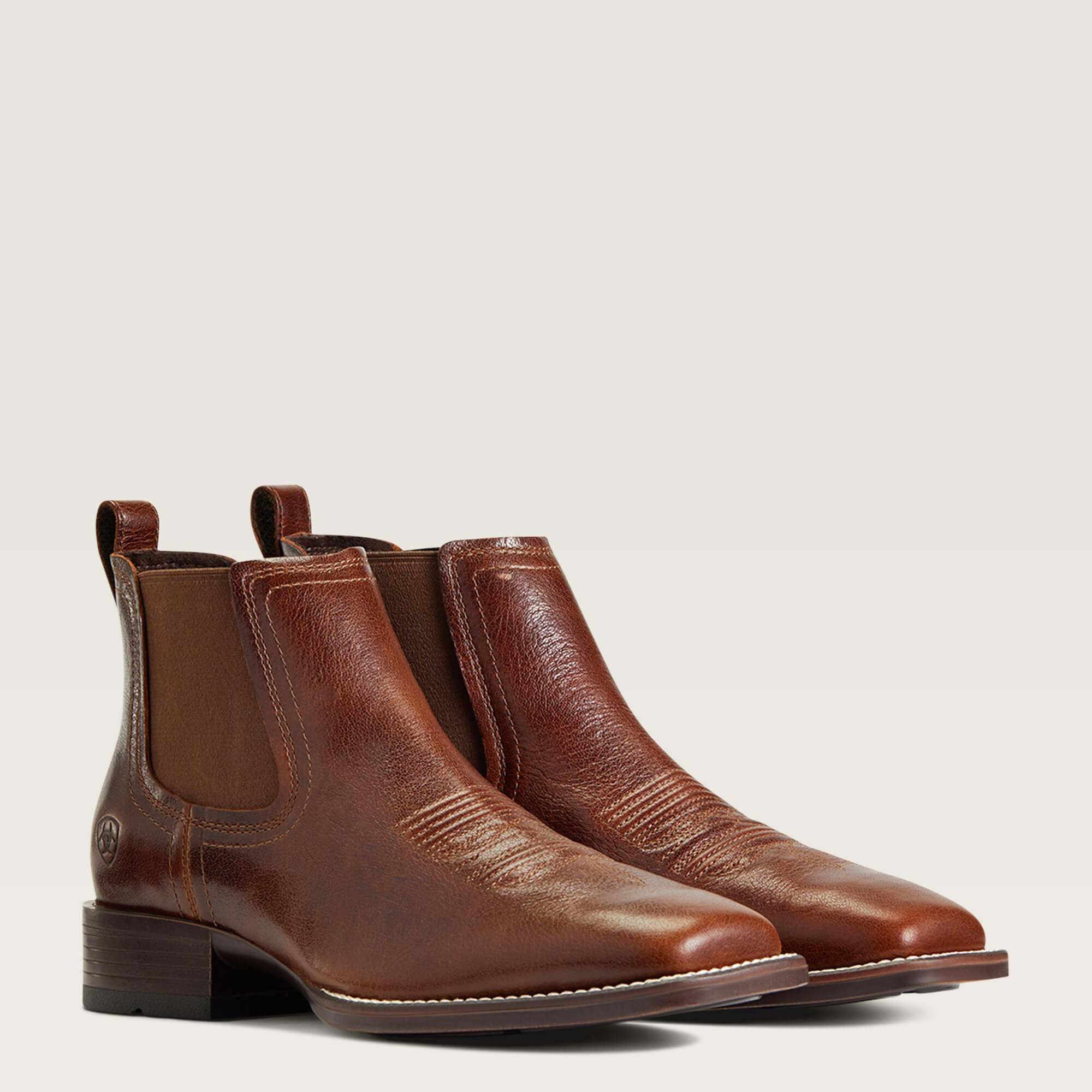 Ariat / Booker Chelsea Wide Square Toe Western Boot