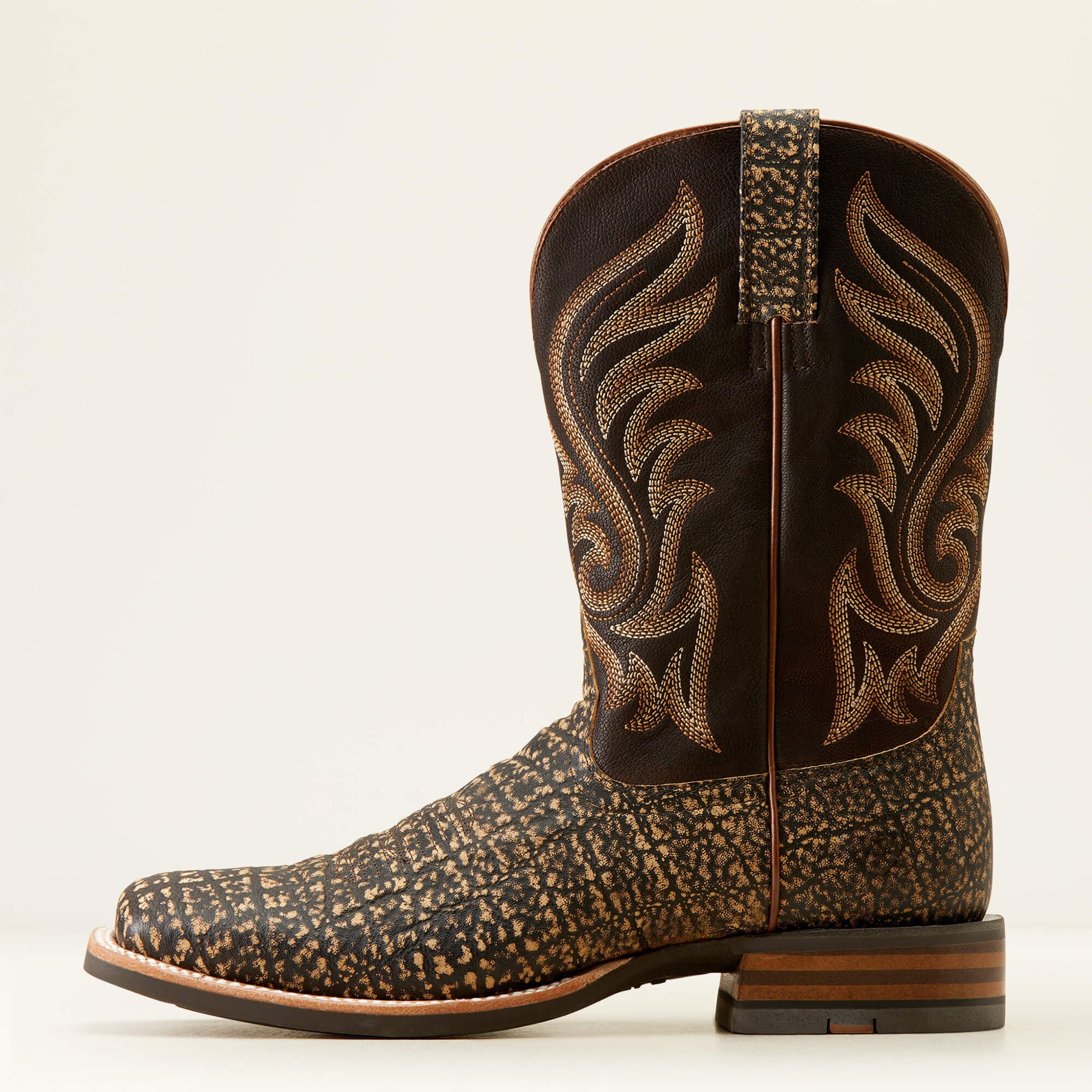 Ariat / Cattle Call Wide Square Toe Cowboy Boot