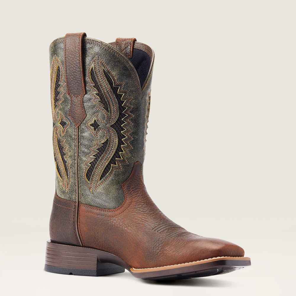 Ariat / Rowder VentTEK 360 Wide Square Toe Cowboy Boot
