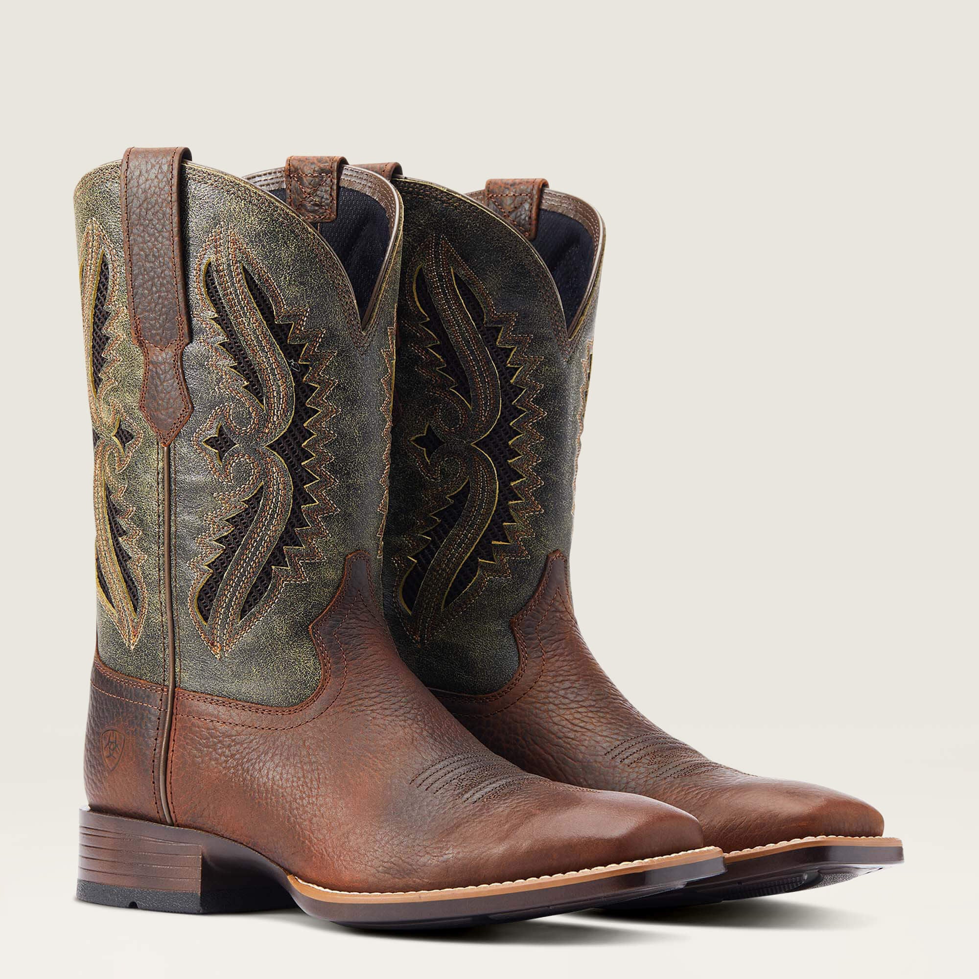 Ariat / Rowder VentTEK 360 Wide Square Toe Cowboy Boot