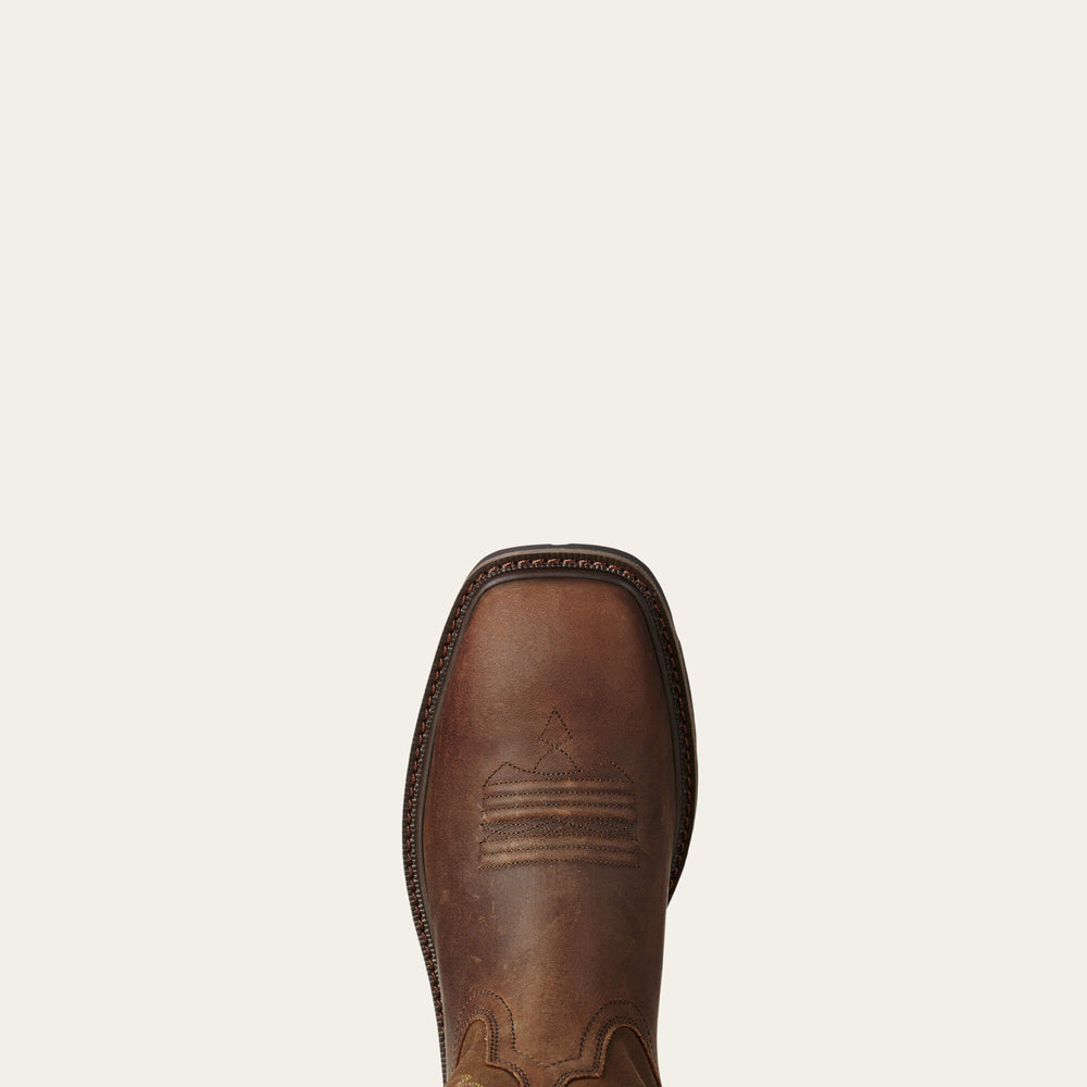 Ariat / Groundbreaker Wide Square Toe Steel Toe Work Boot