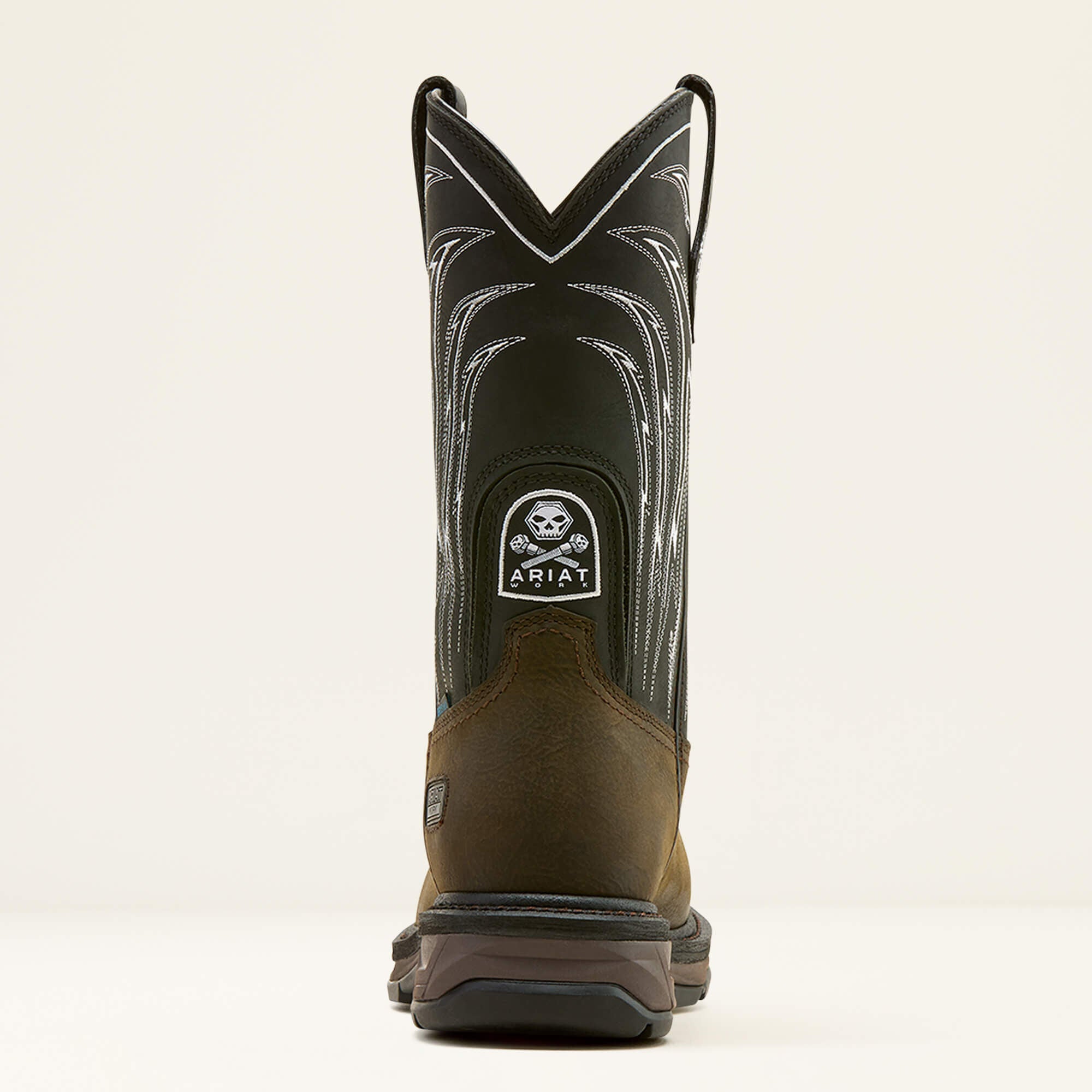 Ariat / WorkHog XT Bolt Skull Waterproof Wide Square Toe Carbon Toe Work Boot
