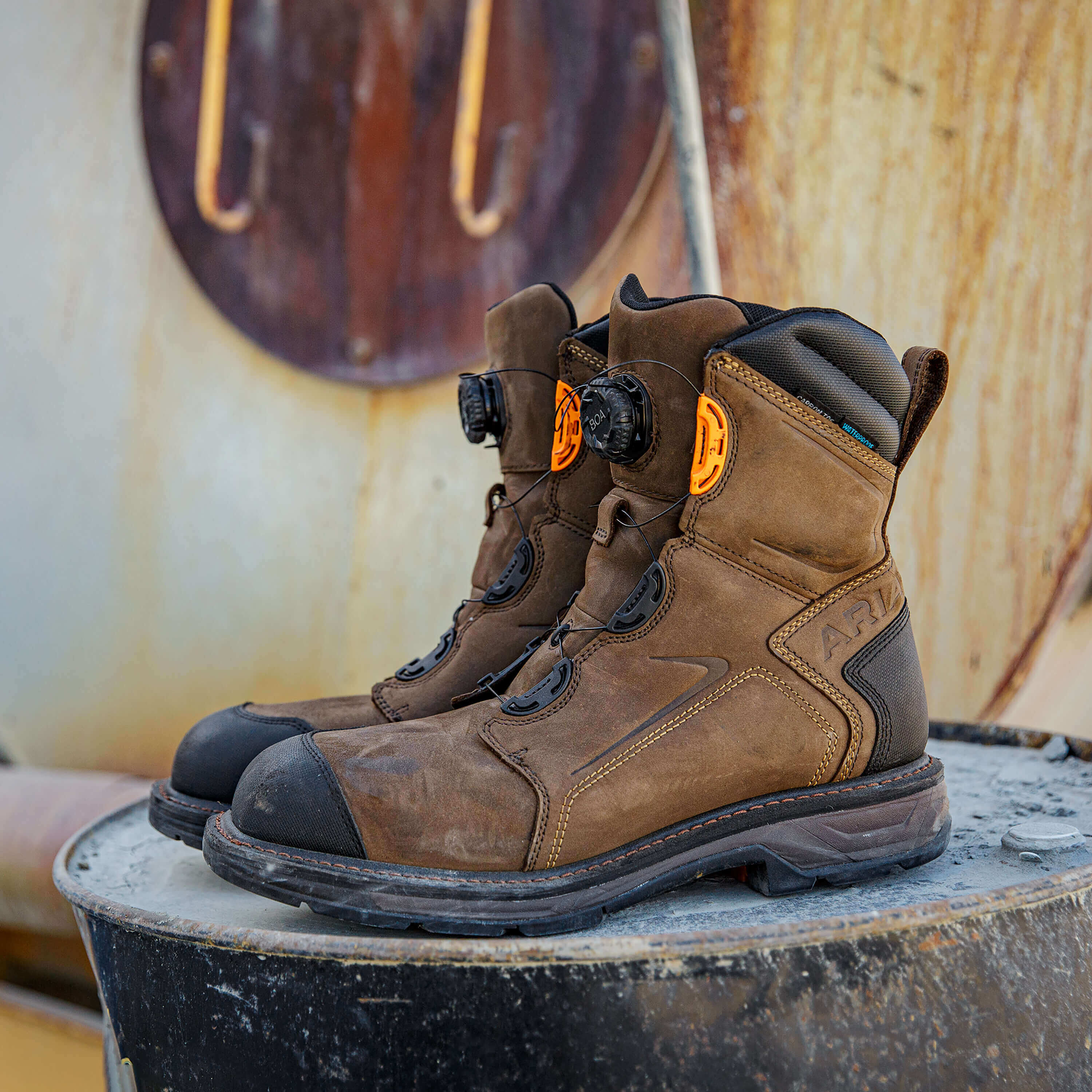 Ariat / WorkHog XT 8" BOA Waterproof Carbon Toe Work Boot